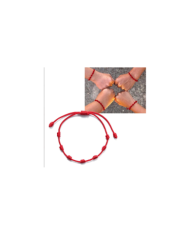 Pulseira dos 7 nós Vermelha - 1 Unid