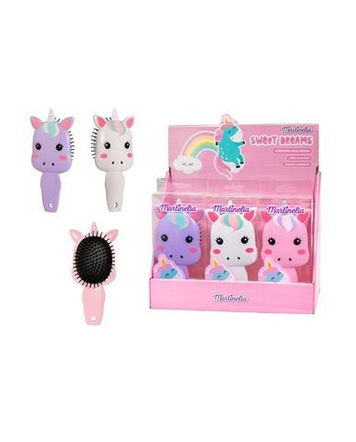 Escova de Cabelo Martinelia Unicórnio Lilás 1Unid