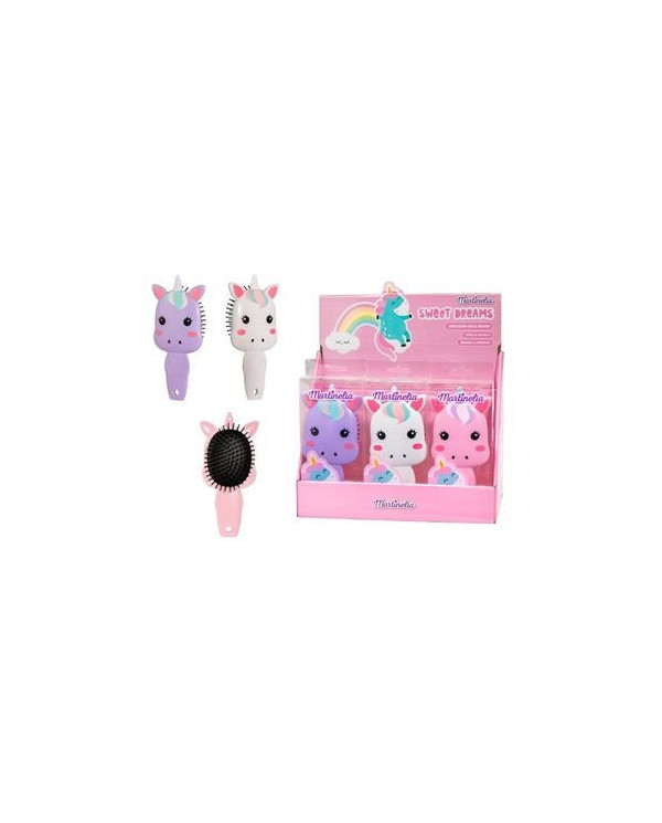 Escova de Cabelo Martinelia Unicórnio Lilás 1Unid