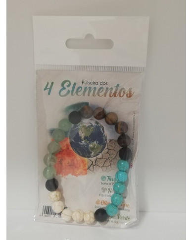 PULSERA  4 ELEMENTOS 1 UNIDAD