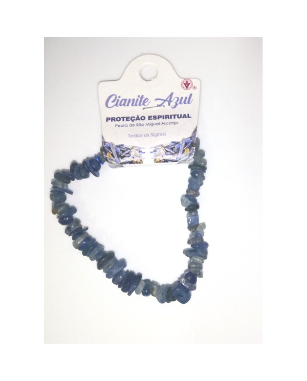 Pulseira Chips - Cianite Azul 1unid