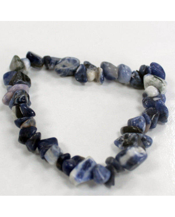 PULSERA CHIPS - SODALITA 1 UNIDAD