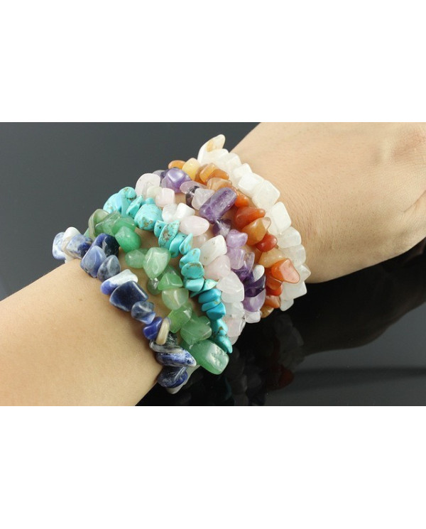 Pulseira Chips - sodalite 1unid