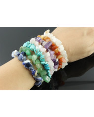 PULSERA CHIPS - SODALITA 1 UNIDAD