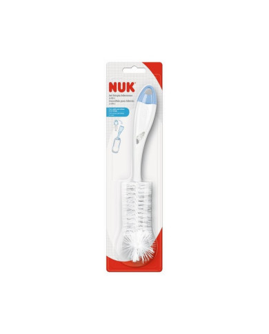 NUK CEPILLO DE ALAMBRE PARA BIBERONES Y TETINAS AZUL 1 UNIDAD