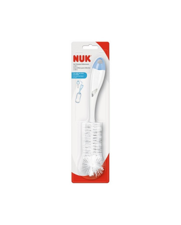 NUK CEPILLO DE ALAMBRE PARA BIBERONES Y TETINAS AZUL 1 UNIDAD