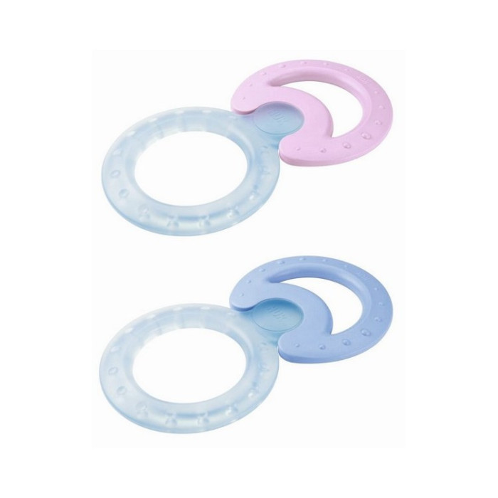 NUK CLASSIC DIENTES + SUAVE NEVERA ROSA