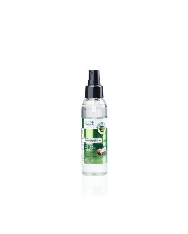 REAL NATURA ACEITE CAPILAR EXTRA DE COCO PURO 100ML