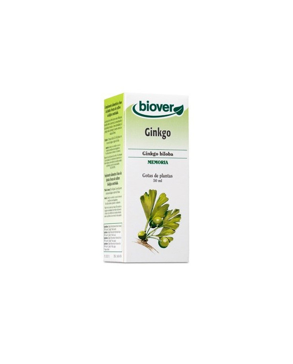 GINKGO BILOBA SOLUÇÃO 50 ML BIOVER