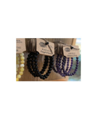 Pulseira de Energia Ágata Negra 8MM 1un