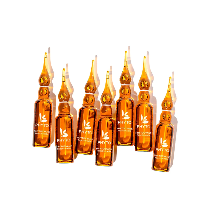 PHYTO PHYTOCYANE ANTIQUEDA REACIONAL MULHER 12 AMPOLAS X 5ML