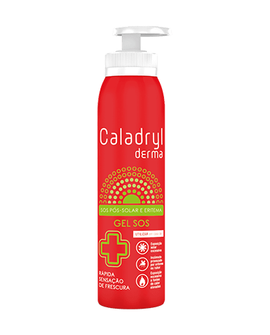Caladryl Derma Sos Pós-Solar E Eritema Gel 150 Ml