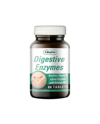 Enzimas Digestivas – 60 Tabletas – Lifeplan