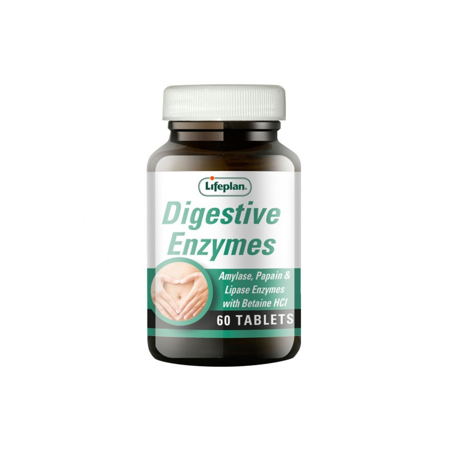 DIGESTIVE ENZYMES 60 COMPRIMIDOS LIFEPLAN