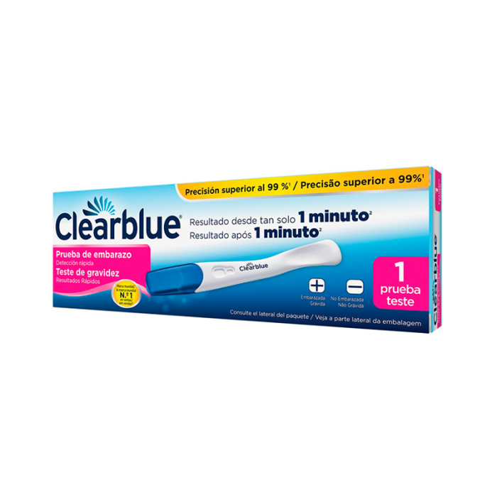 CLEARBLUE TESTE DE GRAVIDEZ 1 MINUTO- 1 unidade