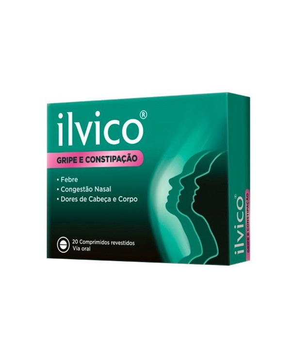 ILVICO GRIPE E CONSTIPAÇÃO - 20 COMPRIMIDOS