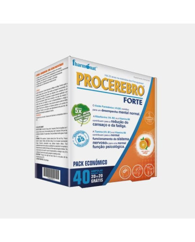 PROCEREBRO FORTE  20+20 AMPOLAS FHARMONAT
