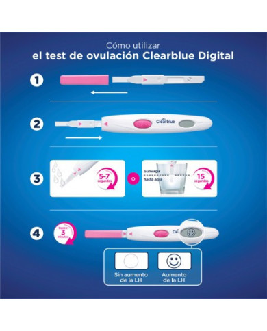CLEARBLUE TESTE OVULAÇÃO 10 unidades
