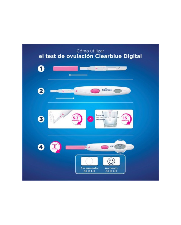 CLEARBLUE TESTE OVULAÇÃO 10 unidades