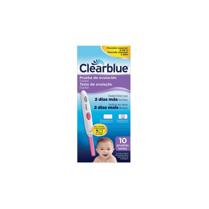 CLEARBLUE TESTE OVULAÇÃO 10 unidades