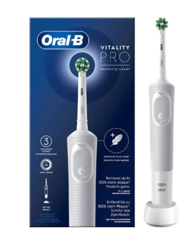 Oral-B Vitality Pro Escova de Dentes Elétrica Branca