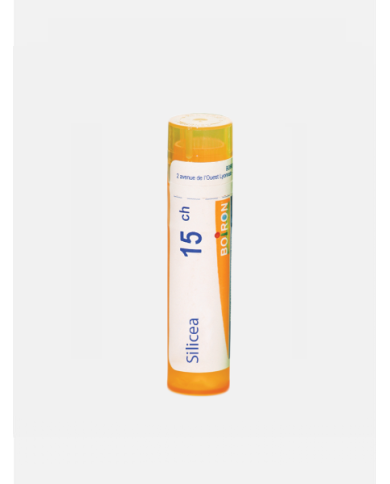 SILICEA 15CH – 80 GRÂNULOS – BOIRON