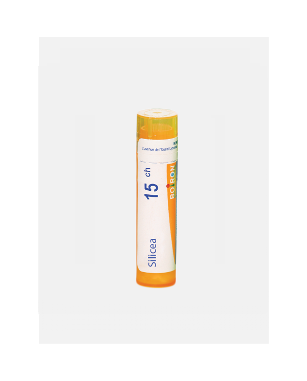 SILICEA 15CH – 80 GRÂNULOS – BOIRON