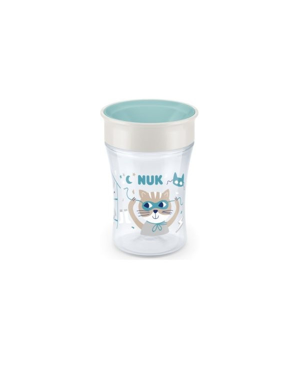 NUK VASO MÁGICO +8M - AZUL 230 ML