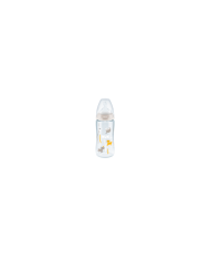 NUK BIBERÃO CHOICE SILICONE INDICAÇÃO TEMPERATURA  0-6M 300 ML