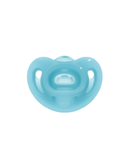 NUK CHUPETE SILICONA SENSITIVE AZUL 0-6M 1UN