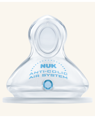 NUK TETINA ANTICÓLICOS PRIMERA ELECCIÓN TALLA M 0-6M - 2UN.