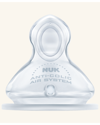 NUK TETINA FIRST CHOICE ANTI-CÓLICAS TAMANHO M 0-6M - 2UN.