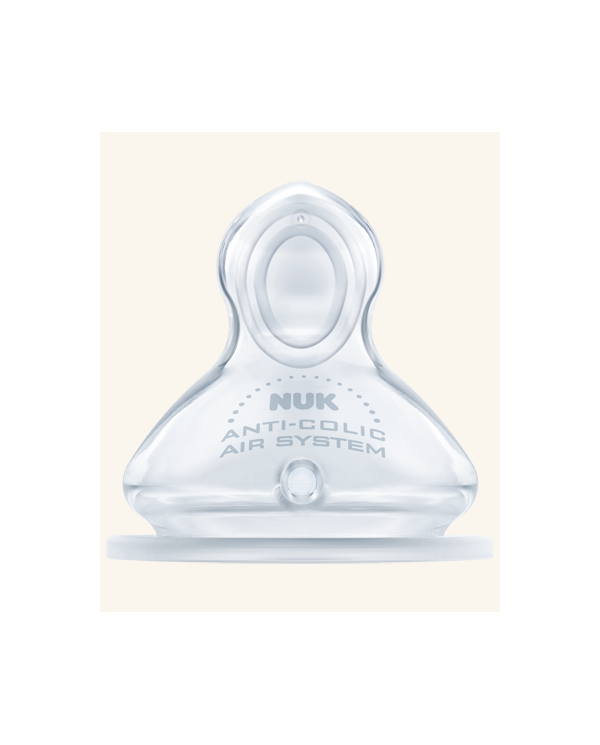 NUK TETINA FIRST CHOICE ANTI-CÓLICAS TAMANHO M 0-6M - 2UN.