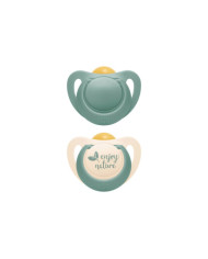 Nuk for nature Chupeta de Latex Verde 18-36M 2unidades