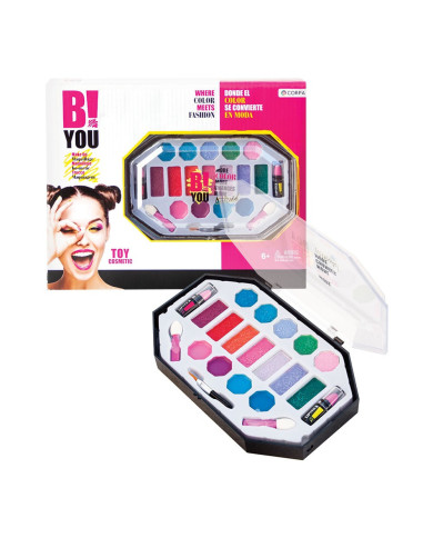B-YOU CONJ. COMPLETO OCTOGONAL MAQUILHAGEM CORPA