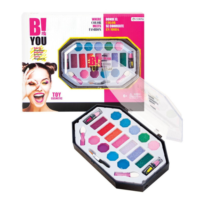 B-YOU CONJ. COMPLETO OCTOGONAL MAQUILHAGEM CORPA