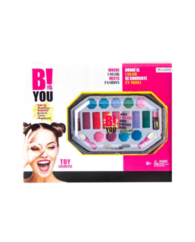 B-YOU CONJ. COMPLETO OCTOGONAL MAQUILHAGEM CORPA