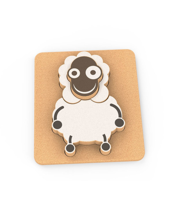 ELOU PUZZLE 3D OVELHA 1 UNID