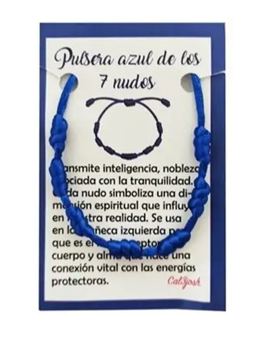 Pulseira dos 7 Nós - AZUL 1unid