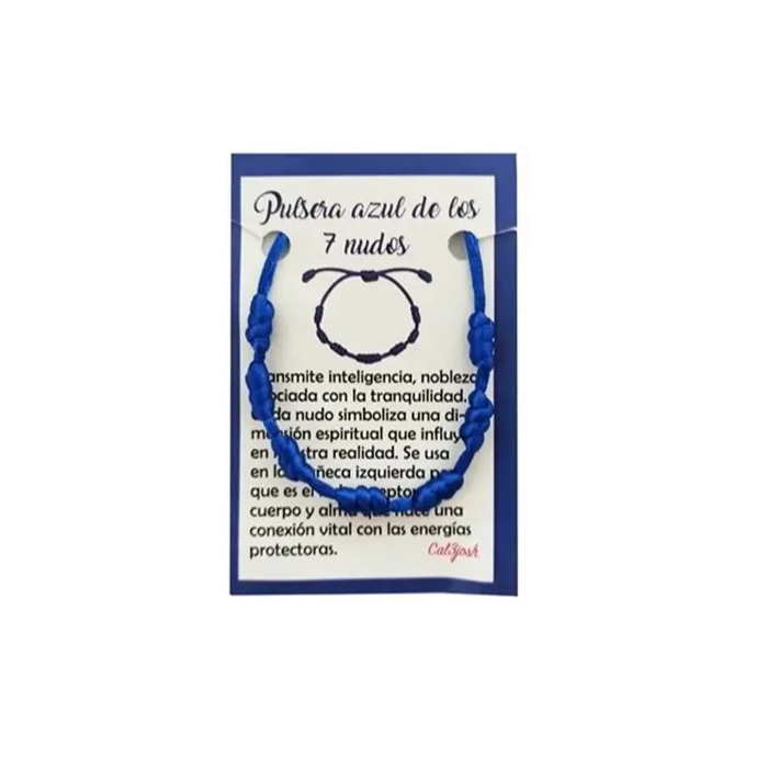 Pulseira dos 7 Nós - AZUL 1unid