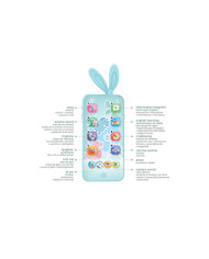 GIROS BABY TELEMÓVEL INFANTIL LUZ E SONS AZUL