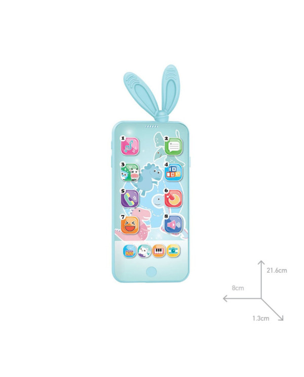 GIROS BABY TELEMÓVEL INFANTIL LUZ E SONS AZUL