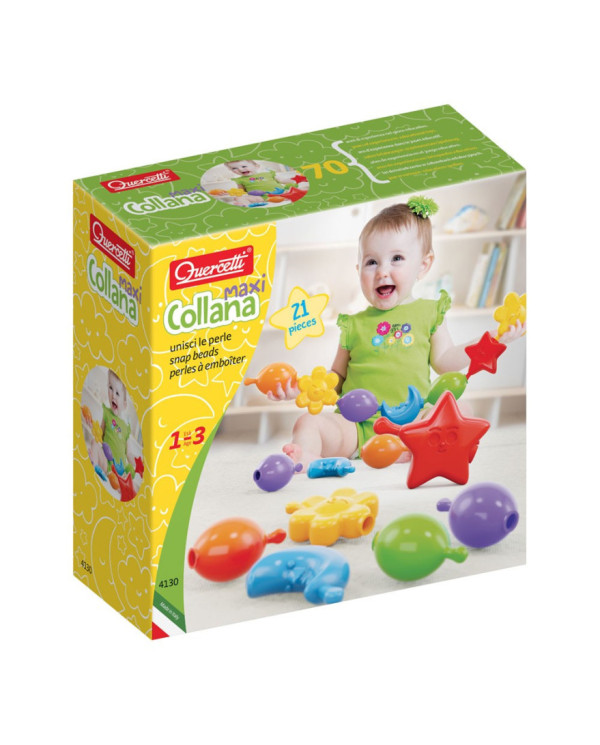 GEOKID COLLAR JUMBO CON PUNTADAS A PRESIÓN 21 PIEZAS