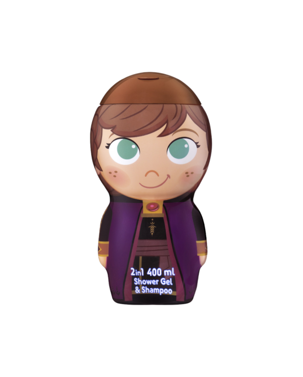 ANNA 2 EM 1 GEL DE BANHO + SHAMPOO 400ML (FROZEN)