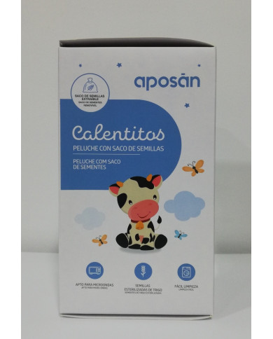 APOSAN PELUCHE DE VACA CALENTITOS