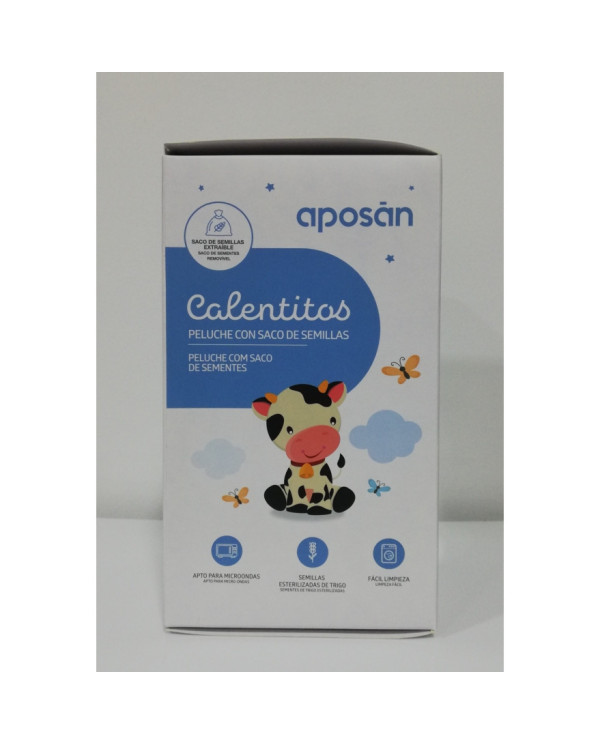 APOSAN PELUCHE CALENTITOS VAQUINHA