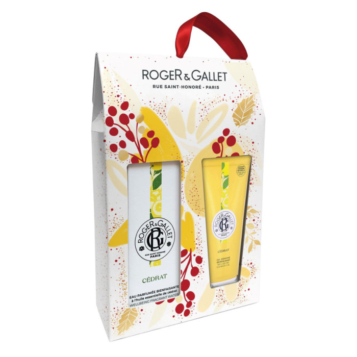 Roger & Gallet Coffret Água Perfumada Cedrat Natal