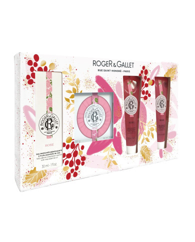 ROGER & GALLET SET REGALO MEGA ROSAS NAVIDAD