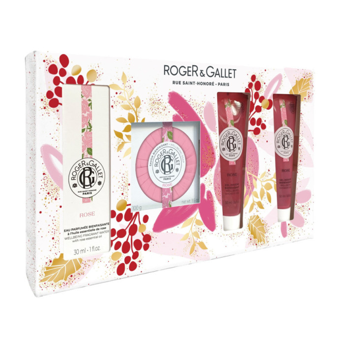 ROGER & GALLET SET REGALO MEGA ROSAS NAVIDAD