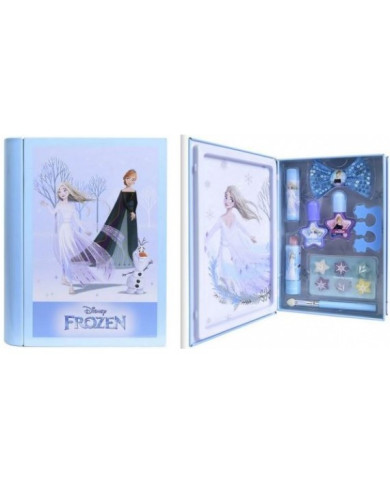 FROZEN LIVRO METÁLICO COM MAQUILHAGEM